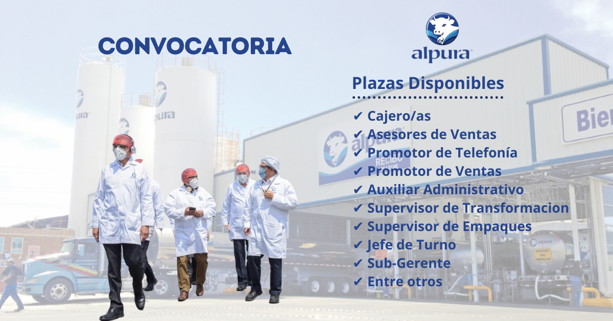 ALPURA – DANDO NUEVAS OPOERUNIDADES LABORALES