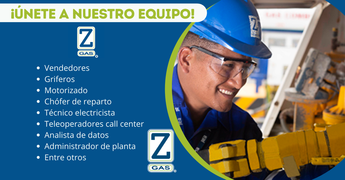 Z–GAS - REQUIERE PERSONAL CAPACITADO
